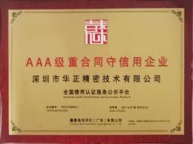 AAA級重合同守信用企業(yè)